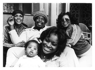 Picture of Barry White and family